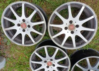 Fiat - alu ráfky Dezent - 16J s roztečí 4krát 98mm , ET-30 - 2