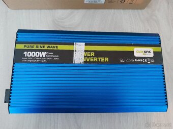 Měnič napětí 24V/230V 1000w - 2