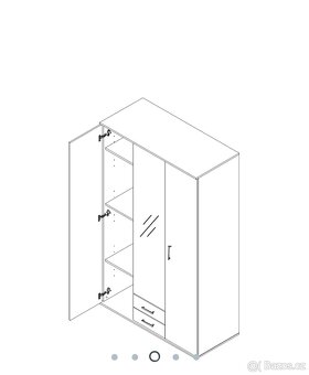 Skříň se zrcadlem - 2