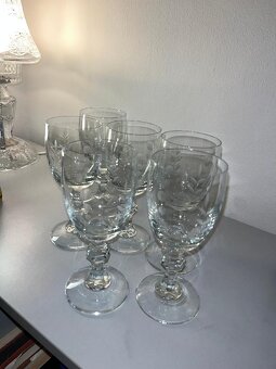 broušené skleničky - 2