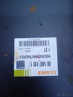 Plaz sekačky Claas disko - 2