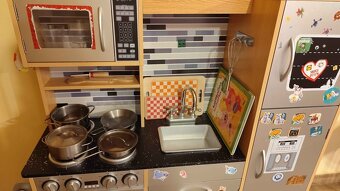 Dětská dřevěná kuchyňka + příslušenství - 2