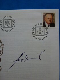 Autogram Ivan Gašparovič - 2