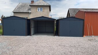 PRONÁJEM PLECHOVÉ GARÁŽE 3x5M - 2