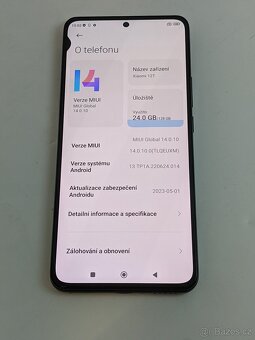 Xiaomi 12T 8/128gb black. Záruka 6 měsíců. - 2