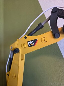 3D tištěná funkční stolní lampa ve stylu bagru CAT - 2