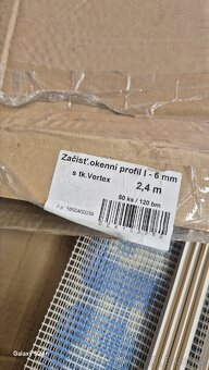 APO lišta vertex, začišťovací okenní profil - 2