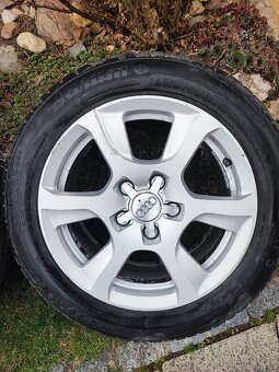 Originál Audi kola 7,5jx16 5x112 ET 45 8K0601025F - 2