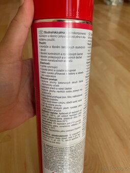 Den Braven studnářská a montážní pěna 750ml trubičková - 2
