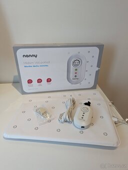 Monitor dechu Nanny Baby monitor BM-02, 2x podložka, váha - 2