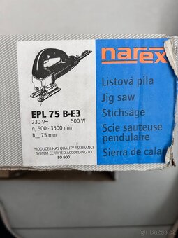 Narex EPL 75 B-E3 listová pila - 2