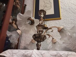 Pěkný starožitný lustr - 2