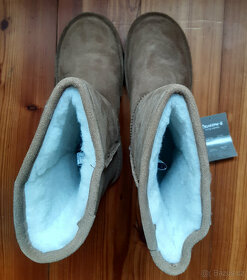 Nové Bearpaw,kožené s vlnou - 2