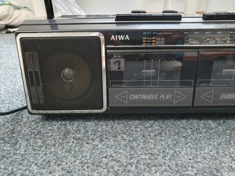 AIWA CS-W100H sběratelský rádio magneťák boombox - 2