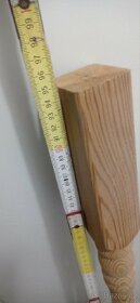 Sloupek zábradlí borovice 45x45x950mm za 80,-Kč/kus. - 2