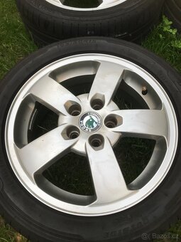 Alu kola 5x100 r15 Škoda - 2