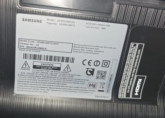 Samsung 49" UHD 4K Prohnutá Smart TV - 2