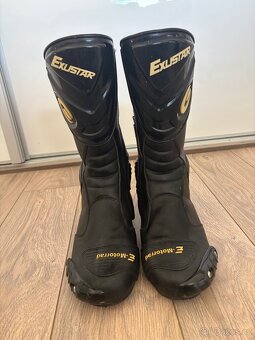Boty na motorku Exustar vel. 45 - 2