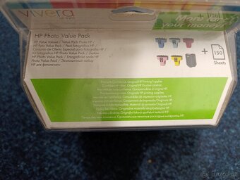 Inkoustová cartridge HP Q7966E, 6x kazeta HP 363 + Paper - 2