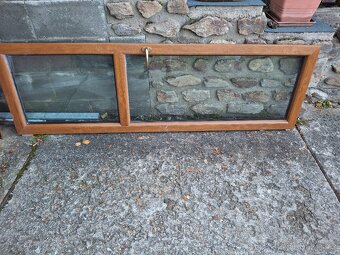 Prodám komplet balkonové dveře s rámem - 2