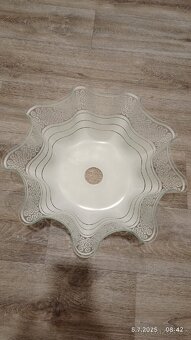 Skleněný krýt na lustr - 2