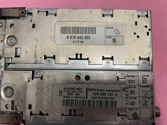 Autorádio s navigaci Škoda DX či MFD včetně AUX - 2