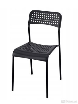 2x černá židle IKEA - 2