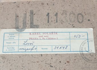 obraz LOVOŠ ak.malíř K.Solařík - 2