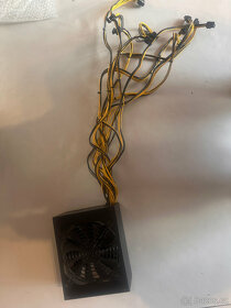 1600W ATX Computer PC PSU PC Power Supply Mining Pow - 2