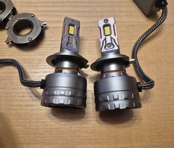 Led žárovky H7 teplota 6500k - 2