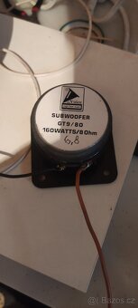 Výškový reproduktor subwoofer - 2