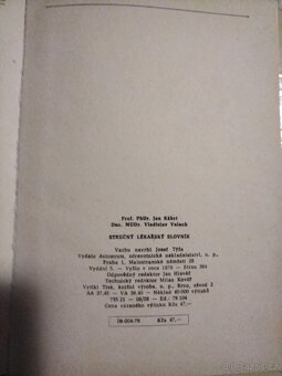 Kniha LÉKAŘSKÝ SLOVNÍK - 2