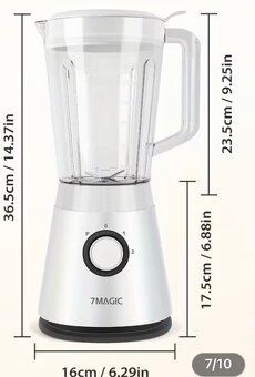 Stolní mixér 1500ml a 350ml - 2