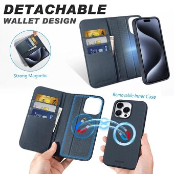 OBAL SHIELDON pro iPhone 15 Pro – odnímatelné - 2