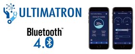 LiFePO4 akumulátor Ultimatron BMS+Bluetooth 25,6V 54Ah - 2