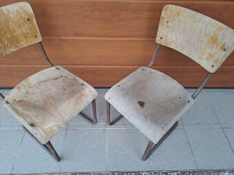 2x židle funkcionalismus KOVONA - 2