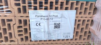 Prodám Porotherm Profi 14 - 2