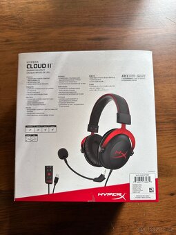 Herní sluchátkový set - HyperX Cloud II Red - 2