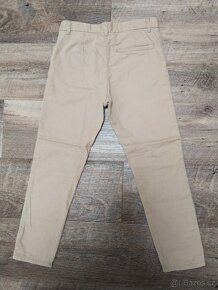 Chlapecké plátěnné kalhoty zn. H&M  vel. 122 - 2
