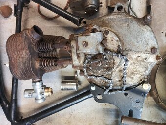 Prodám projekt BSA 500cc S27 1927 - 2