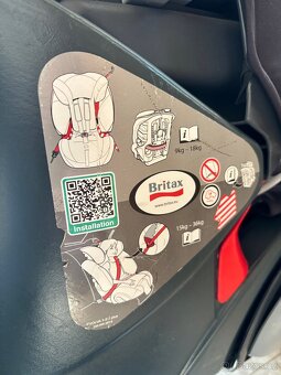 Autosedacka Britax - 2