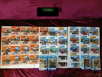 Hot wheels 33 aut 17x Matchbox nebo Hot wheels 5x2 nehrané - 2