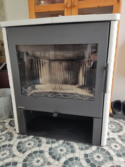 Krbová kamna Romotop 6kW s kouřovodem - 2