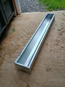 Nové žlabové krmítko pro drubež 100cm - 2