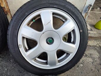 15"alu sada 5x100 origo Škoda Fabia Roomster Ibiza Polo - 2
