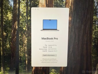 MacBook Pro 14” M1 Pro / 16GB / 500GB DPH - 2