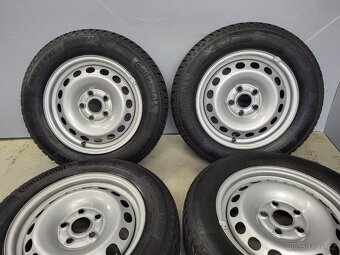 Originál 15" VW Caddy 5x112 zimní pneu 6-7mm - 2