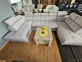 Rohová  moderni sedací Alllaska  "U" NOVINKA - 2