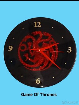 Hodiny z pryskyřice - 2