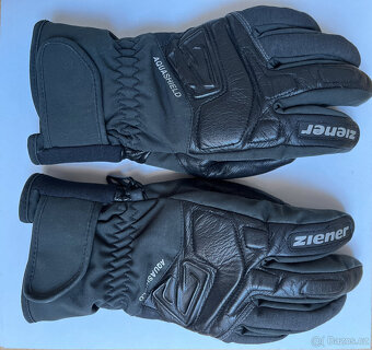 Lyžařské rukavice ZIENER, černé, vel. 7,5 - 2